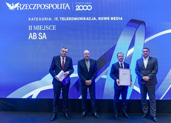 Grupa AB z nagrodą dziennika „Rzeczpospolita”