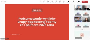 Fabrity optymalizuje koszty i buduje fundamenty dalszego wzrostu biznesu