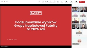 Fabrity zamierza wr&oacute;cić na ścieżkę długoterminowego wzrostu i przedstawić strategię na kolejne lata