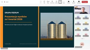 Feerum po pierwszym kwartale pozytywnie widzi perspektywy całego roku 2026